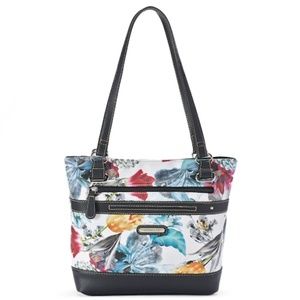 Stone Mountain Donna Floral Tote Handbag NWT